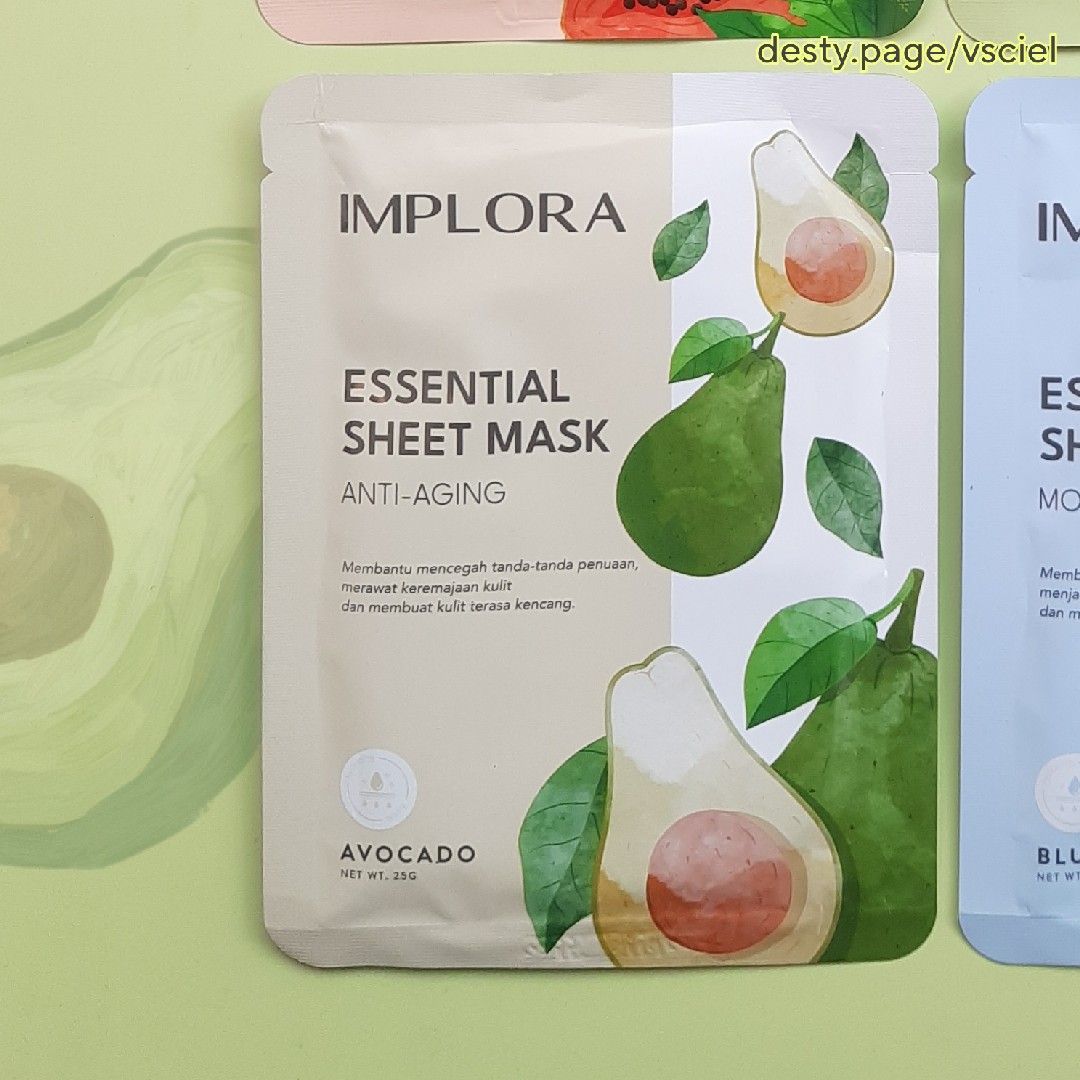 Essential Sheet Mask - Avocado imgfdn-7351cbbf-985c-42b7-8e0e-2495176d3046