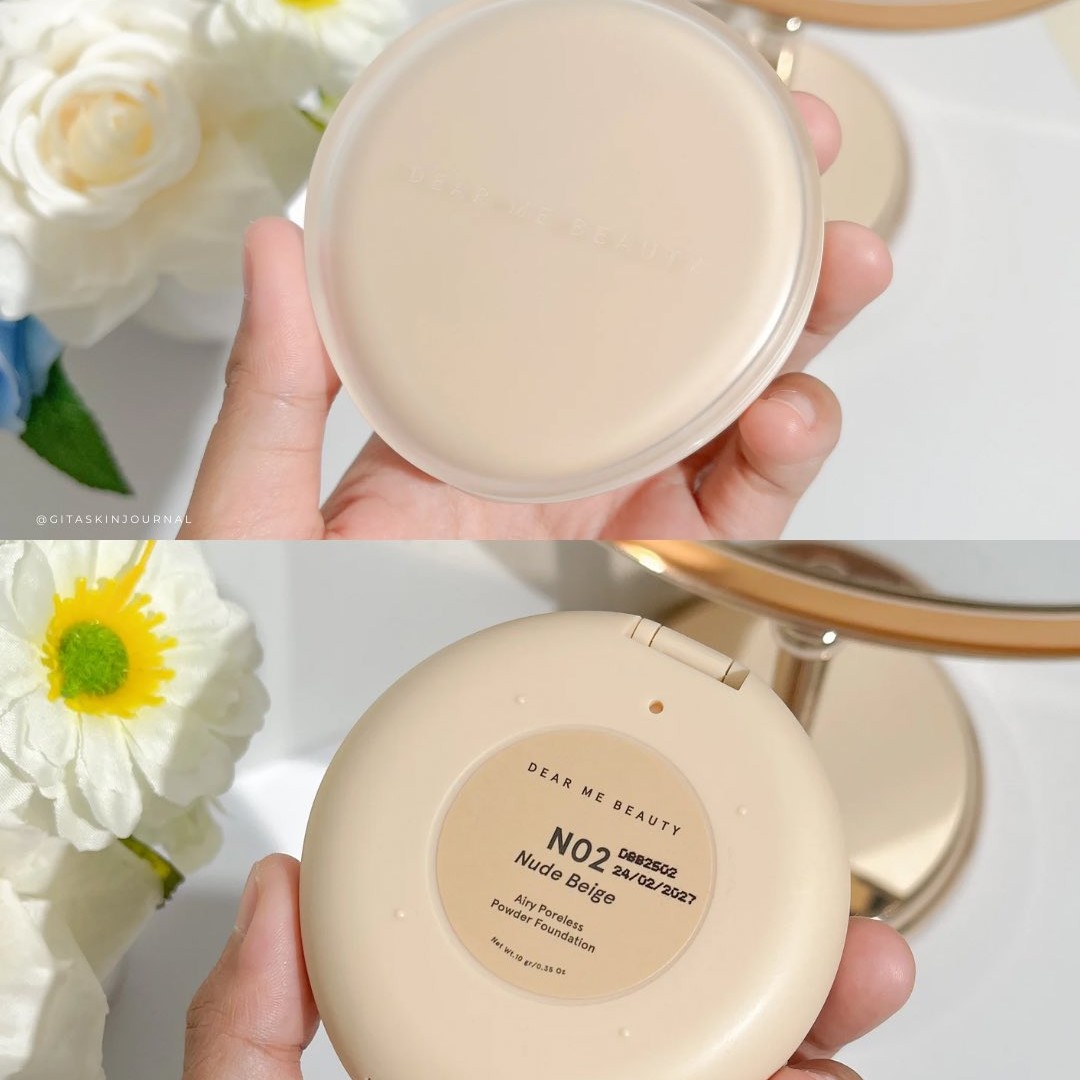 Airy Poreless Powder Foundation - N02 Nude Beige imgfdn-9f8e65d6-7b05-49a5-b80d-b10f7cfedd62