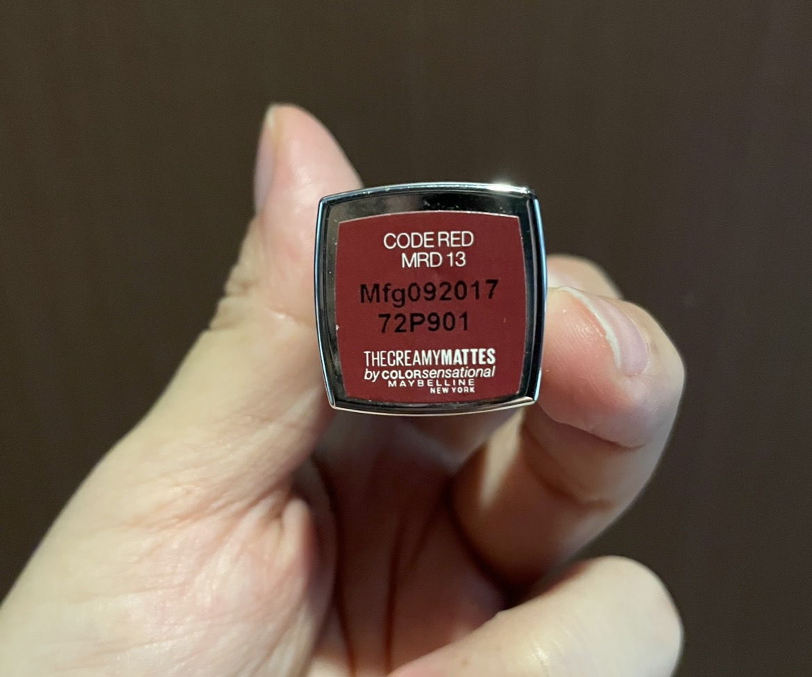 Color Sensational Creamy Mattes Lipstick - Code Red imgfdn-77eb49a9-80d2-49eb-919d-2ffe339f1219