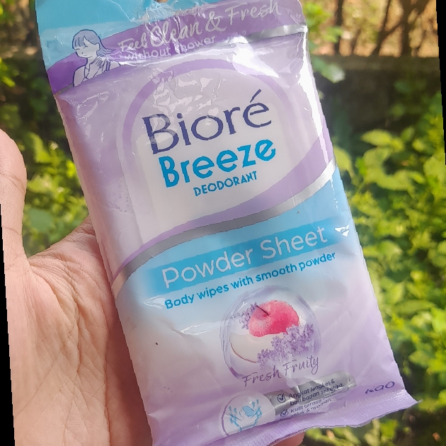 Breeze Deodorant Powder Sheet - Fresh Fruity imgfdn-92708be6-4246-43f6-b95f-7fac5f9fdf9b