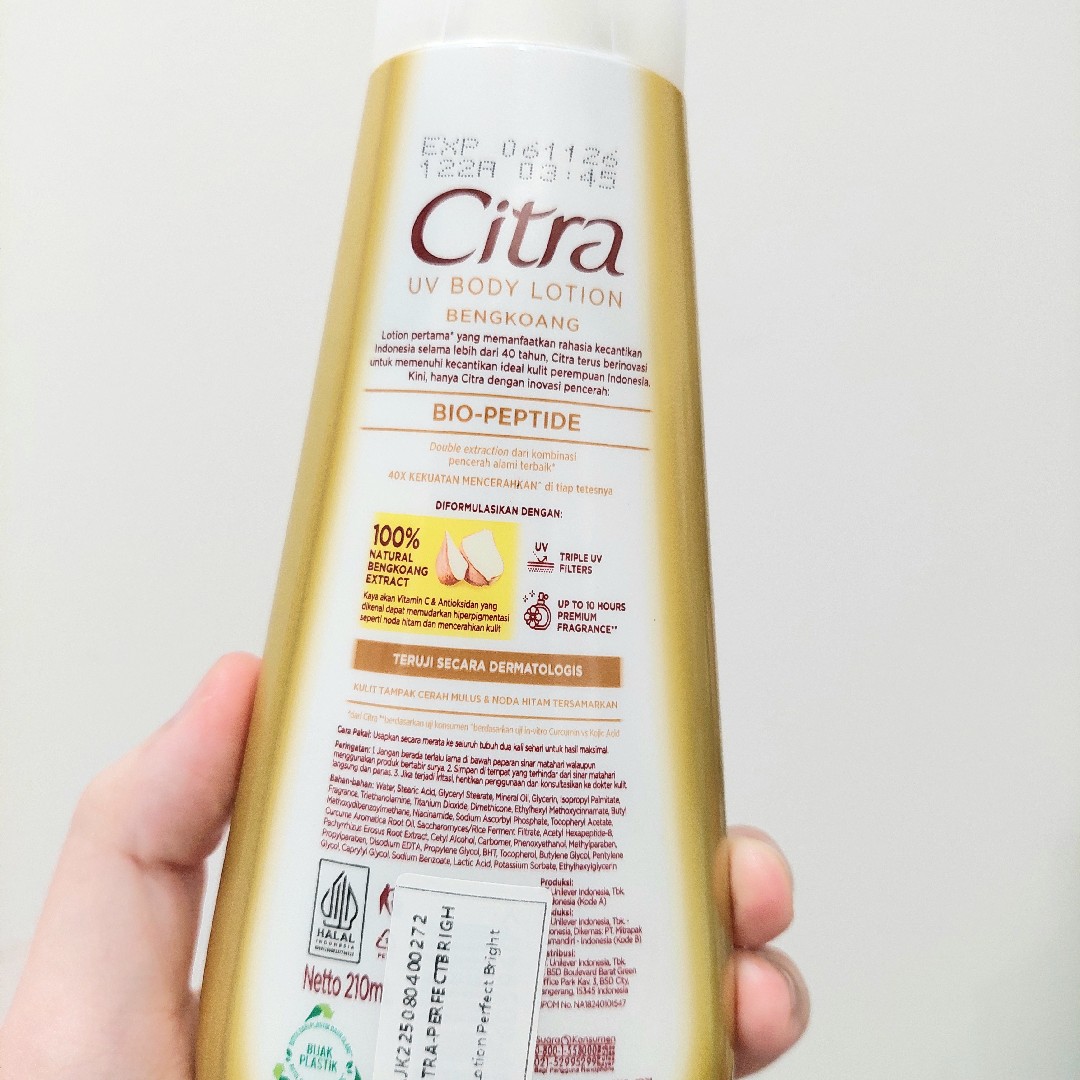 UV Body Lotion Bio-Peptide - Bengkoang Perfect Bright imgfdn-ce5cbffc-be09-4776-8590-b829a66bcf16