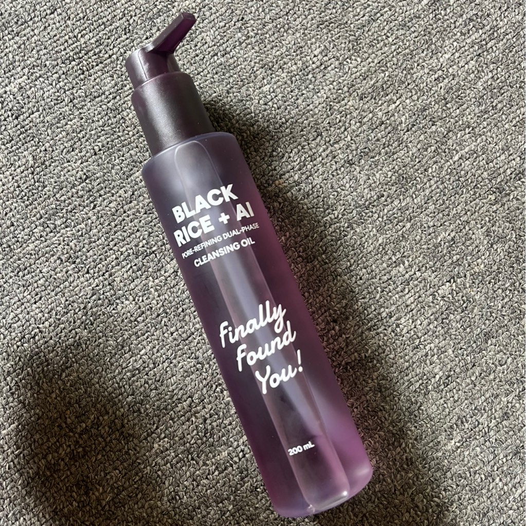 Black Rice + AI Pore-Refining Dual-Phase Cleansing Oil imgfdn-f0f6e093-be3e-4115-b7c5-706c1d651ea5
