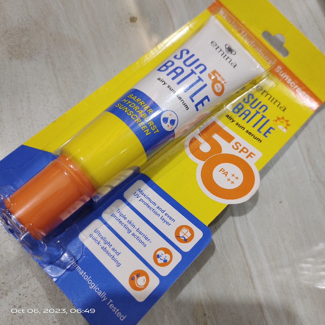 Sun Battle SPF 50 PA++++ Barrier Hydraburst Sunscreen imgfdn-3a498eb3-d6b4-4efd-9efd-d6edffc9334a