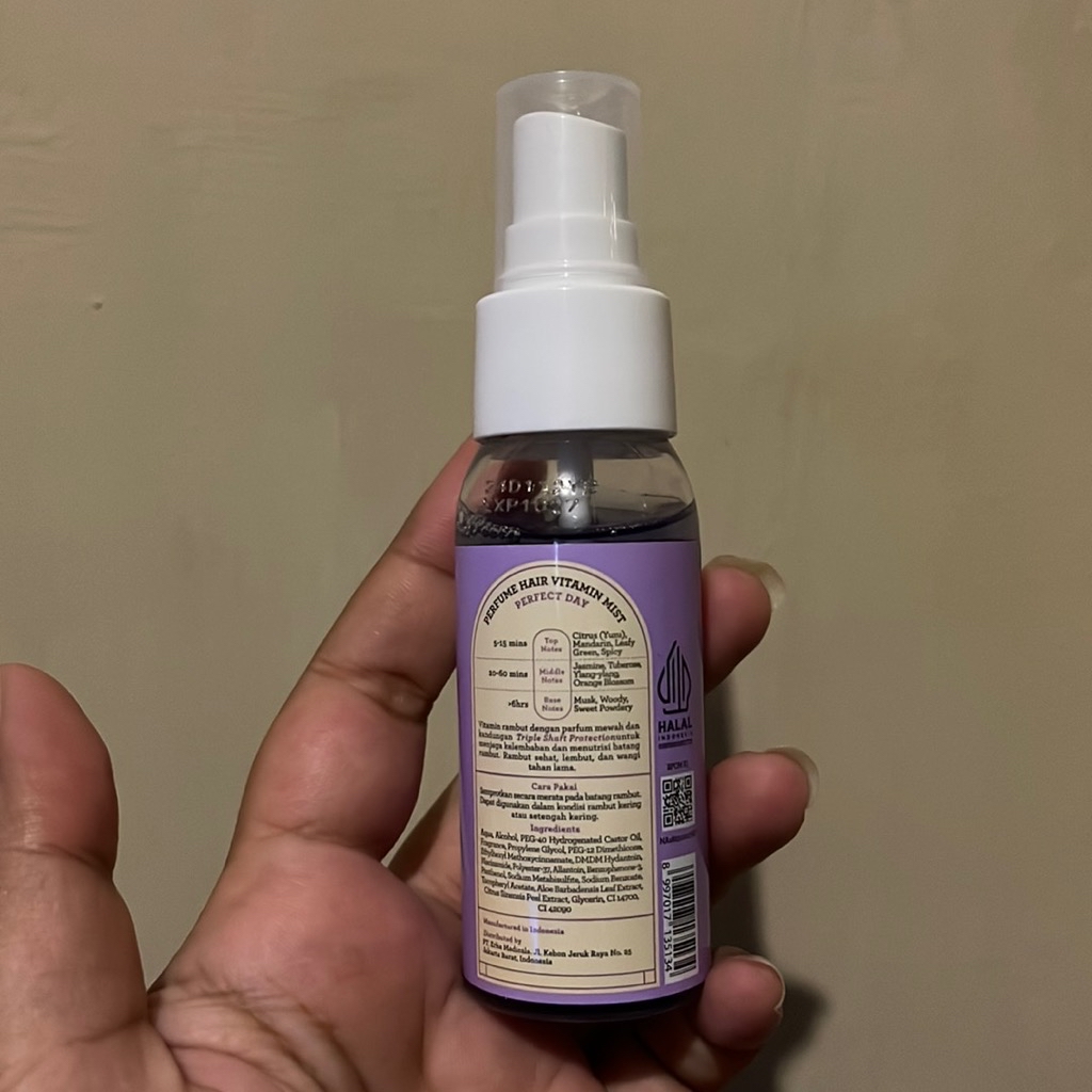 Hairoic Perfume Hair Vitamin Mist - Perfect Day  imgfdn-f1764d87-988f-439d-b559-351f21dd057b