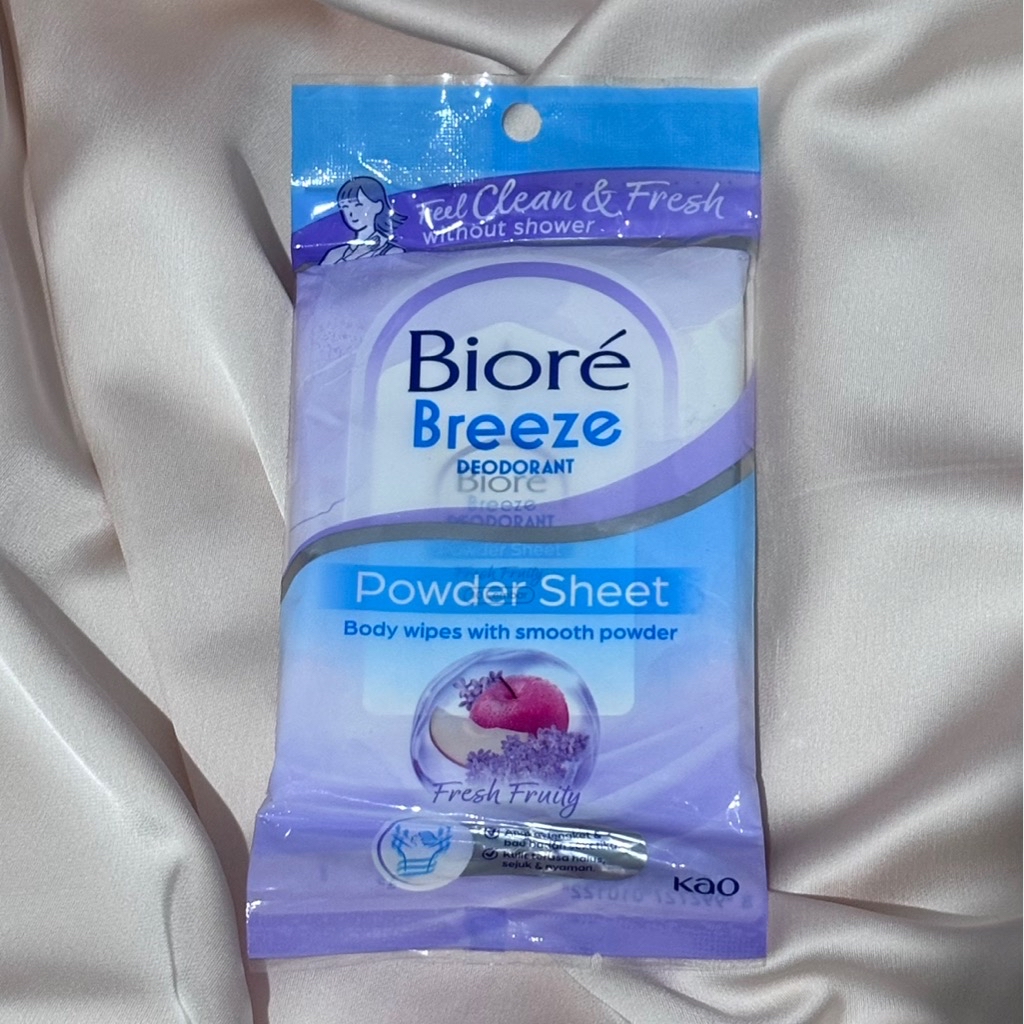 Breeze Deodorant Powder Sheet - Fresh Fruity imgfdn-5d13d3a7-510b-4670-af0e-540825bb1f57