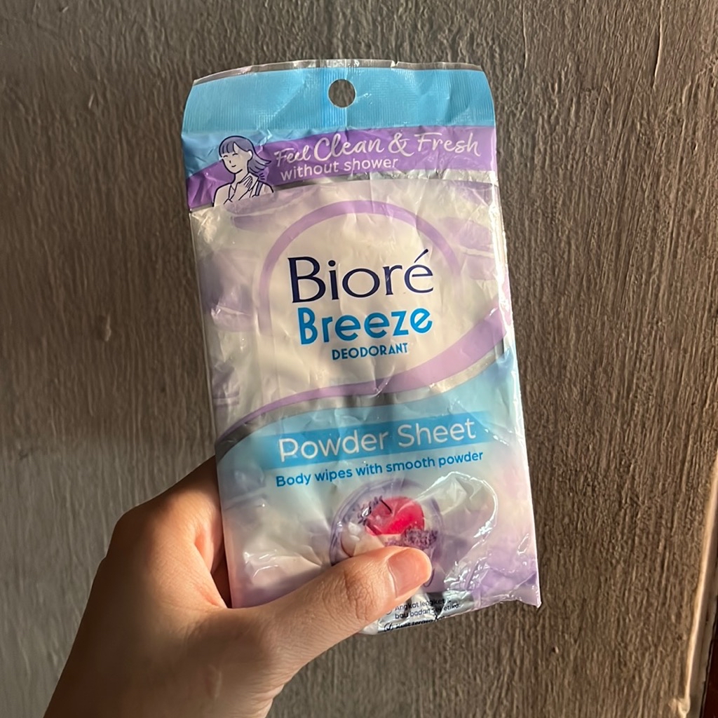 Breeze Deodorant Powder Sheet - Fresh Floral imgfdn-9090e7cc-872f-4796-8775-14382e66c2a5