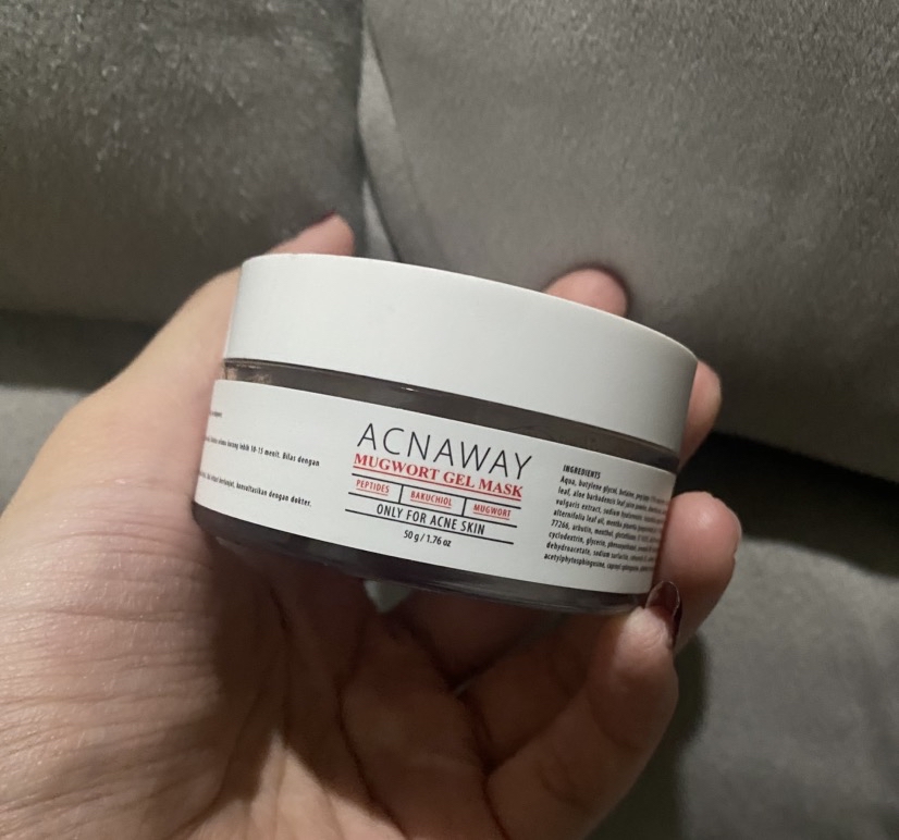 Mugwort Acne Gel Mask Anti Pores  Wash off with Mugwort + Bakuchiol + Peptides imgfdn-546858eb-61c9-495b-98bd-c196486b0731