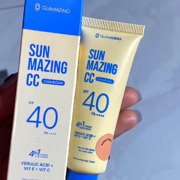 Sunmazing CC Tinted Sunscreen SPF 40 PA++++ - Sunny Beige imgfdn-7aea0bf9-1497-4e80-928f-c8b032cdc3e8