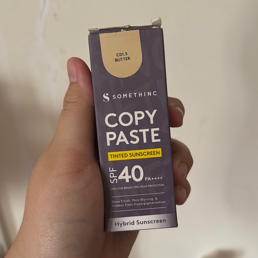 Copy Paste Tinted Sunscreen SPF 40 PA++++ - C01.5 Butter imgfdn-74296b3f-dafc-489f-b865-9f6917d1da51