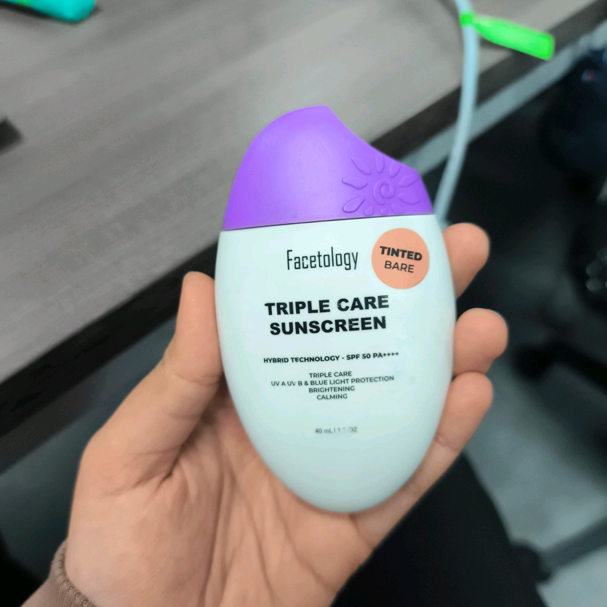 Triple Care Sunscreen Tinted SPF 50 PA++++ - Bare imgfdn-dc3b614f-14d2-4e32-ab18-f53ec43124c8