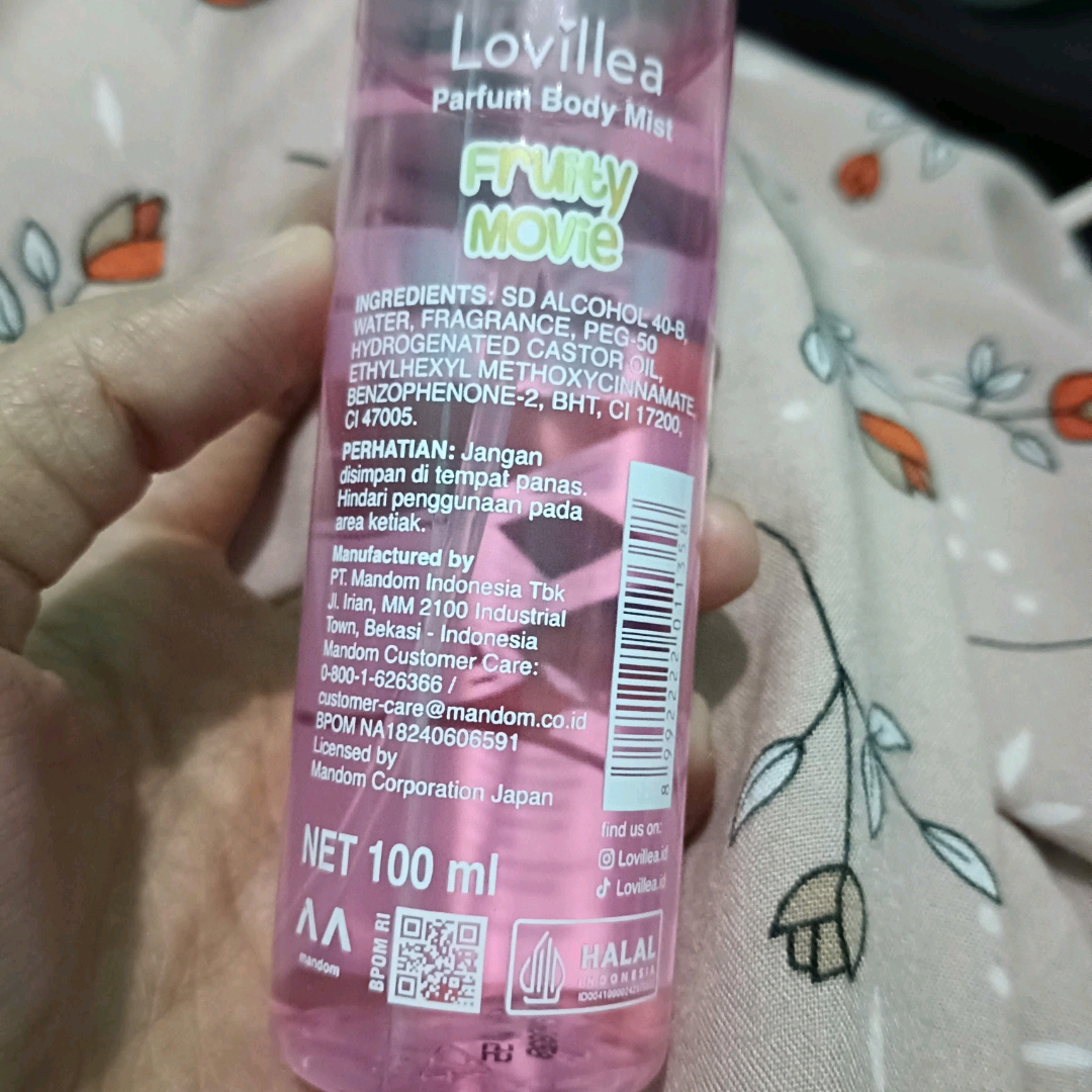 Parfum Body Mist - Fruity Movie imgfdn-432f6b33-5db5-4bb8-83f8-a440aaa7d6d7