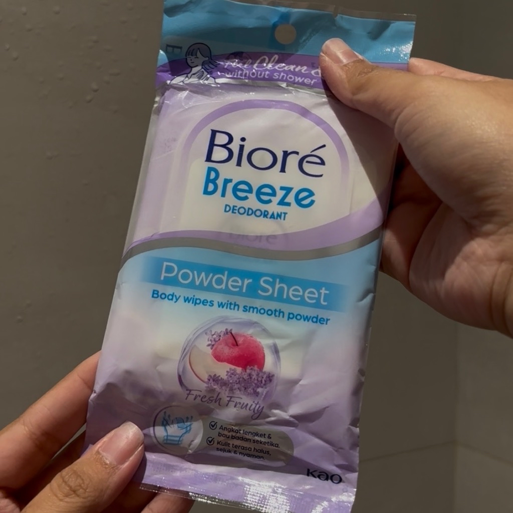 Breeze Deodorant Powder Sheet - Fresh Fruity imgfdn-733fa067-6223-4e78-a615-7bac5f5e32fc