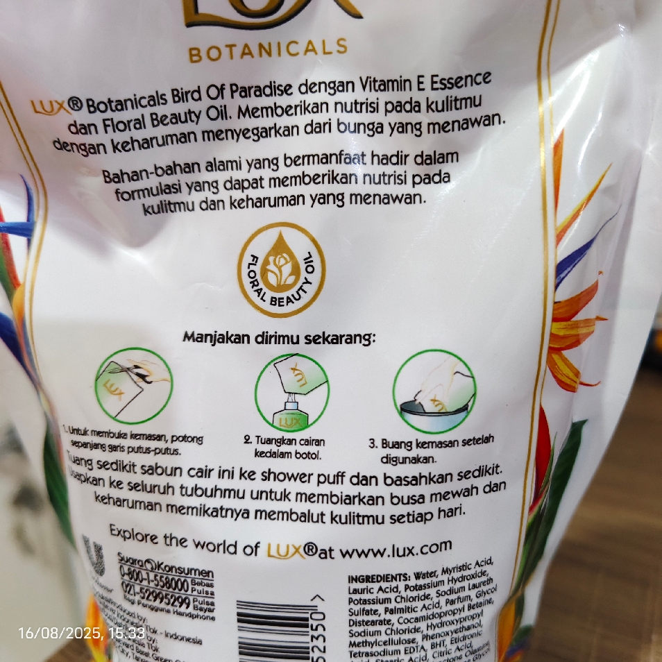 Botanicals Nourished Skin Body Wash - Bird of Paradise imgfdn-18d92bda-1c22-4764-b8e2-4c7c06612a73