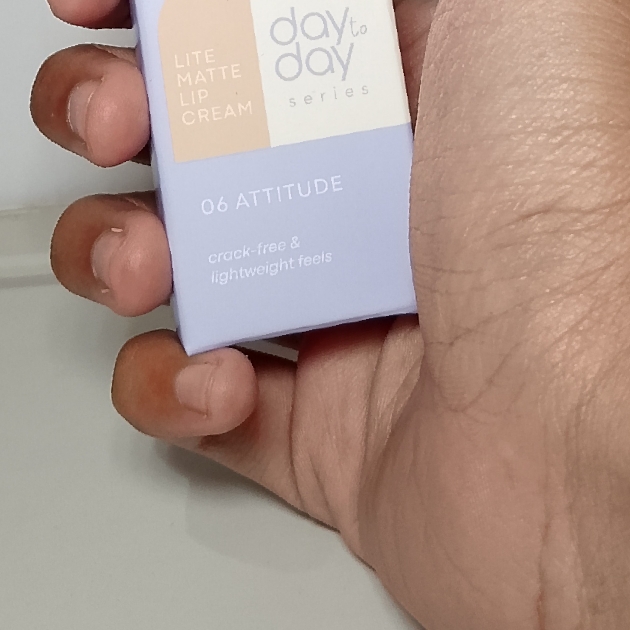 Day to Day Series Lite Matte Lip Cream - 06 Attitude imgfdn-ed7c3b0a-ba54-4470-b076-c45166efd9b1