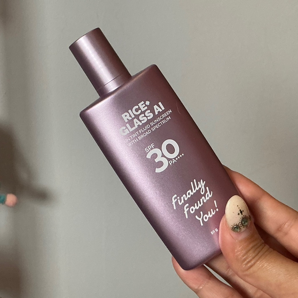 Rice+ Glass AI Skin Tint Fluid Sunscreen With Broad Spectrum - AI-03 imgfdn-743a9006-4a41-4502-b296-bdd1bfc92aee