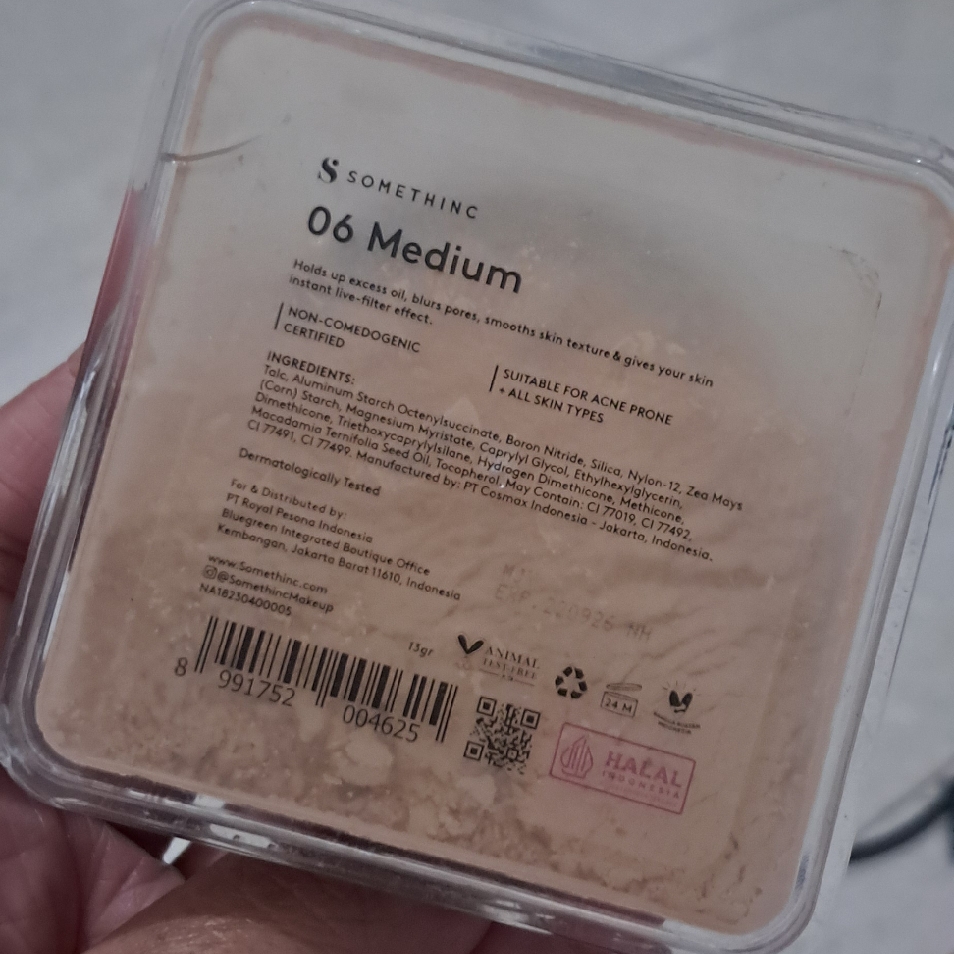 Hooman Under Control HD Blur Loose Powder - 06 Medium imgfdn-bb80926d-ed44-4b08-8a53-fa62b62013a1