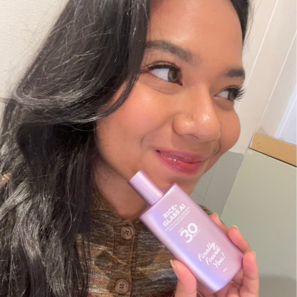 Rice+ Glass AI Skin Tint Fluid Sunscreen With Broad Spectrum - AI-05 imgfdn-11a4f86a-bff4-4265-aebf-dd028edeb041