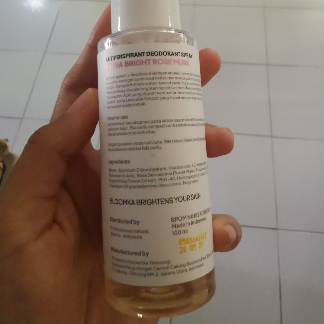 Antiperspirant Deodorant Spray - Extra Bright Rose Musk imgfdn-296357fe-631f-49e5-a56d-d93babb46c31
