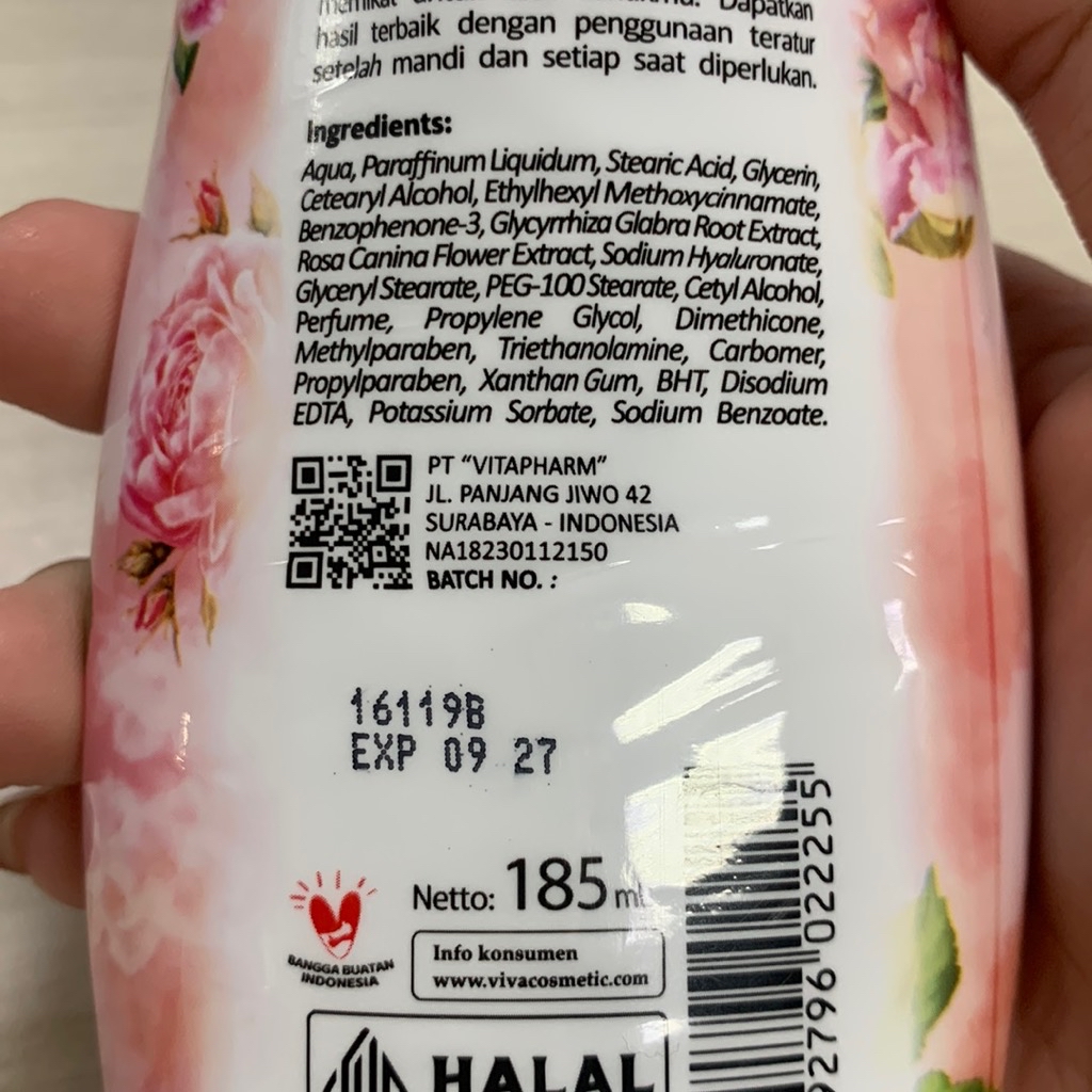 UV-HYA Bright Body Lotion - Charming Rose imgfdn-260d02db-5572-4ebb-9847-d745d9e9767a