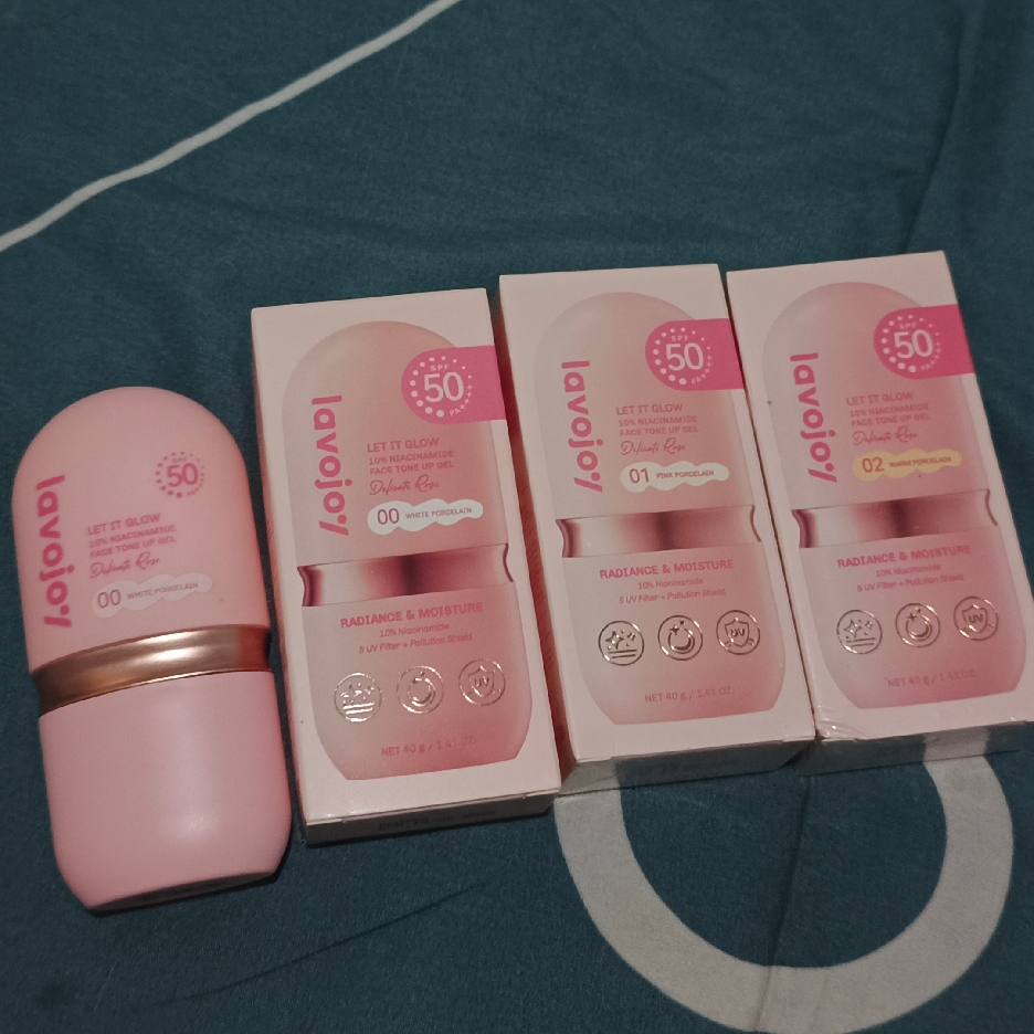 Let It Glow 10% Niacinamide Face Tone Up Gel Delicate Rose SPF50 PA++++ - 00 White Porcelain imgfdn-764b15bf-1f06-4d2b-b59a-c5582e9a3405