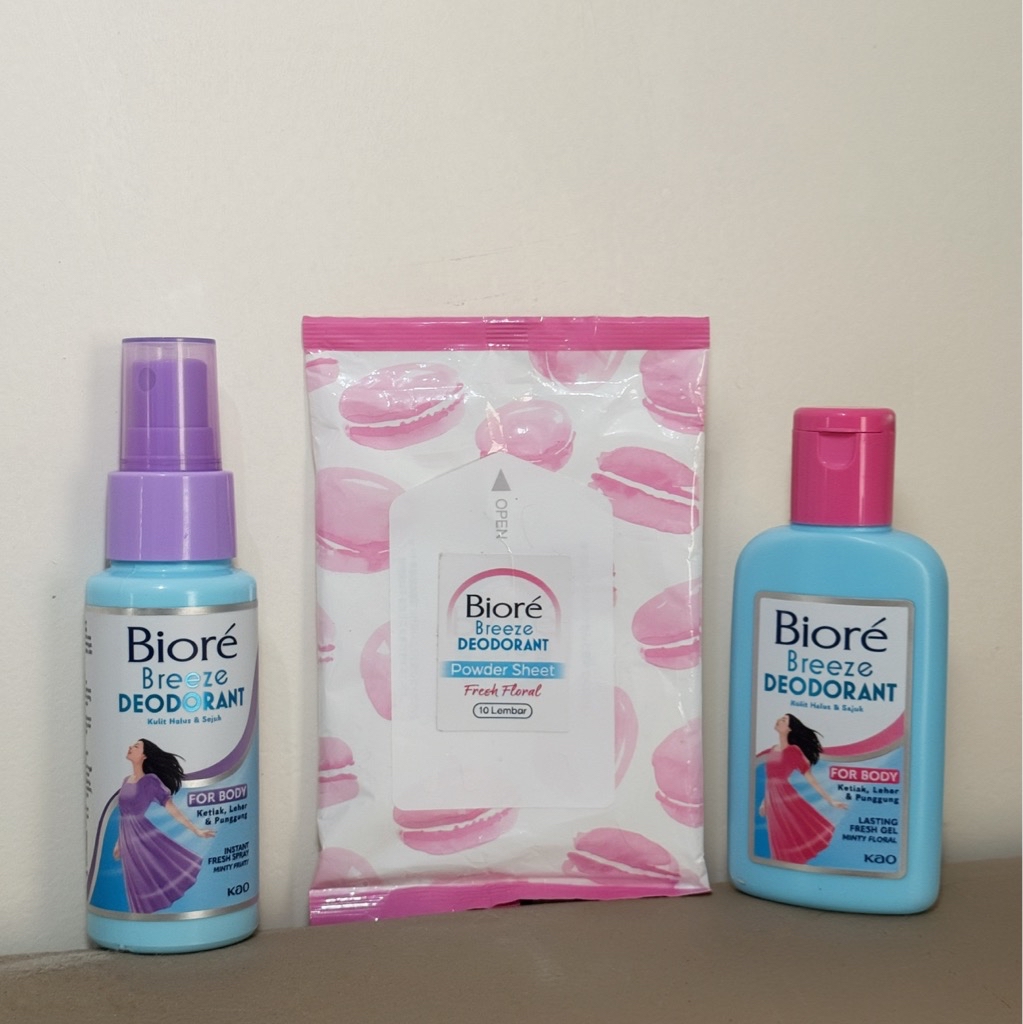 Breeze Deodorant Powder Sheet - Fresh Floral imgfdn-7532a688-45fa-4a38-a51e-2c84f666c970