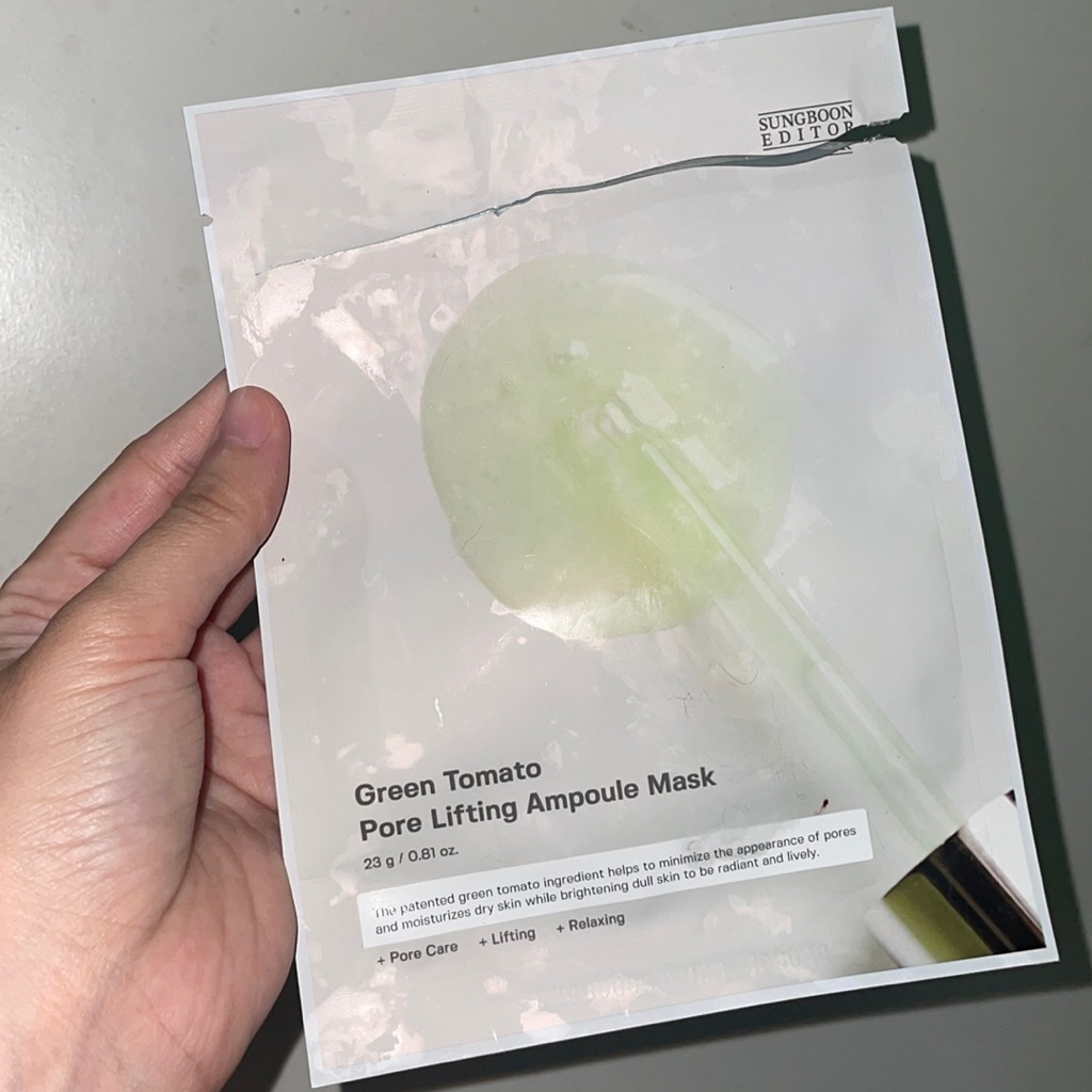 Green Tomato Pore Lifting Ampoule Mask imgfdn-9dbb821b-b057-4cab-a31d-21ef6ce0d32e
