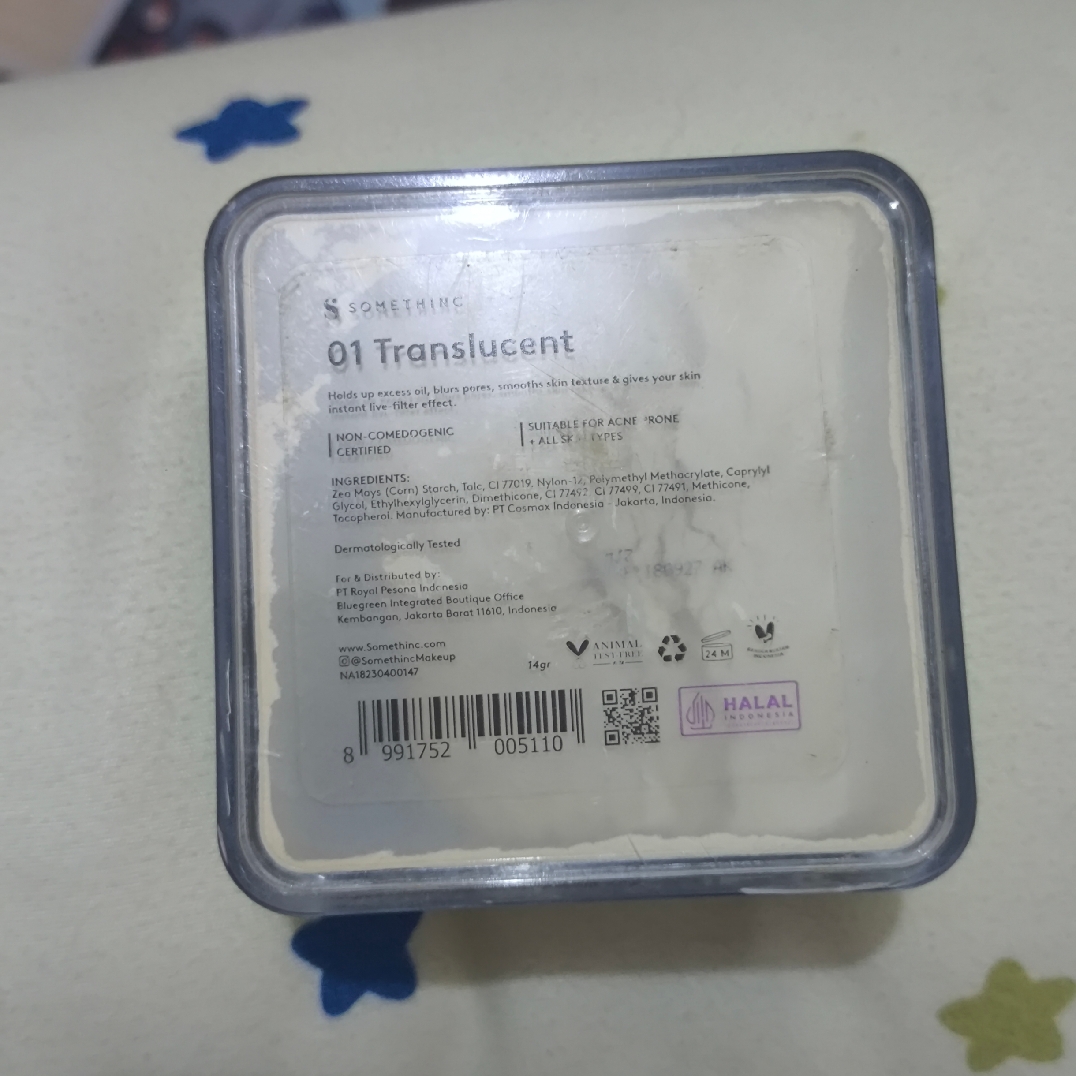 Hooman Under Control HD Blur Loose Powder - 01 Translucent imgfdn-61b79e14-410e-4362-80f1-0f06c1a64e4c