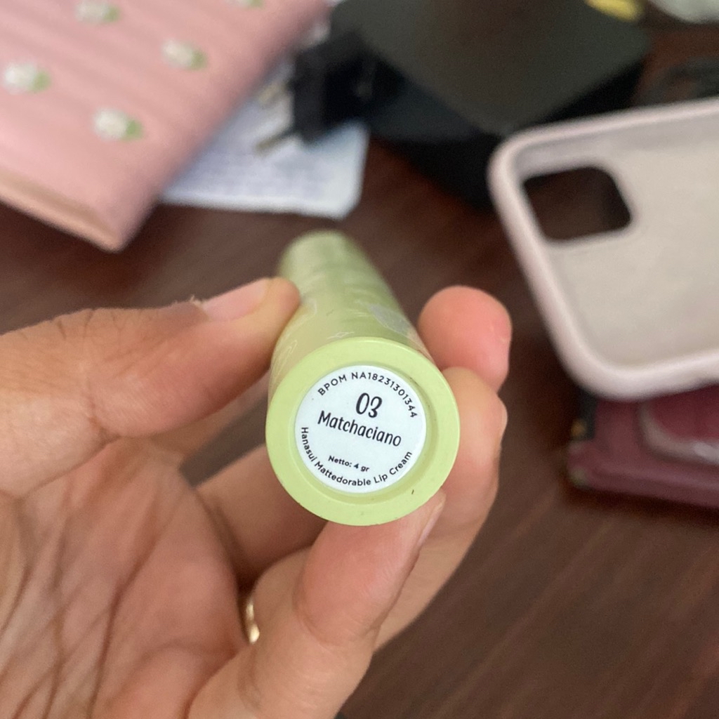 Mattedorable Lip Cream Matcha Latte Edition - 03 Matchaciano imgfdn-f908423d-f1d2-4019-ab6f-fce63bd62b92