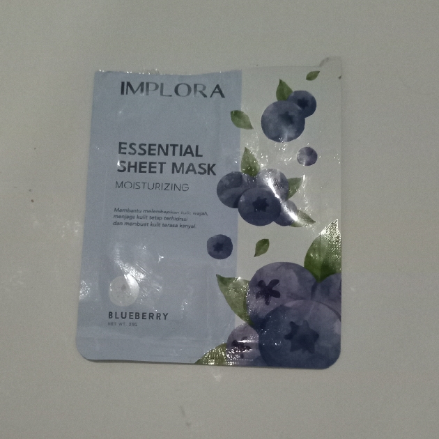 Essential Sheet Mask - Blueberry imgfdn-ddd3172b-39f8-4b1f-ba17-efed75ab8617