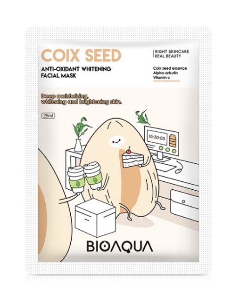 Coix Seed Anti Oxidant Whitening Facial Mask