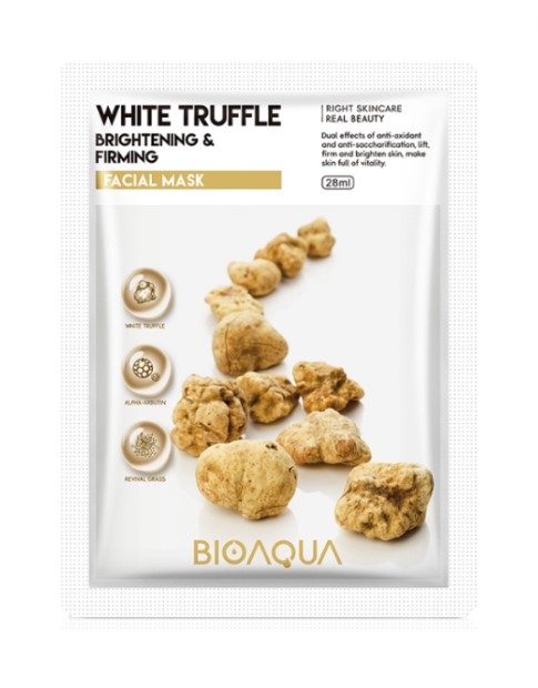 Bioaqua Nourish Sheet Mask Face Mask White Truffle