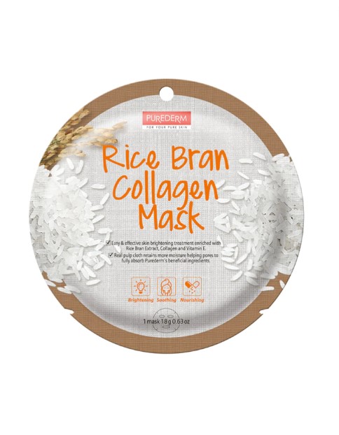 Purederm Collagen mask Rice bran