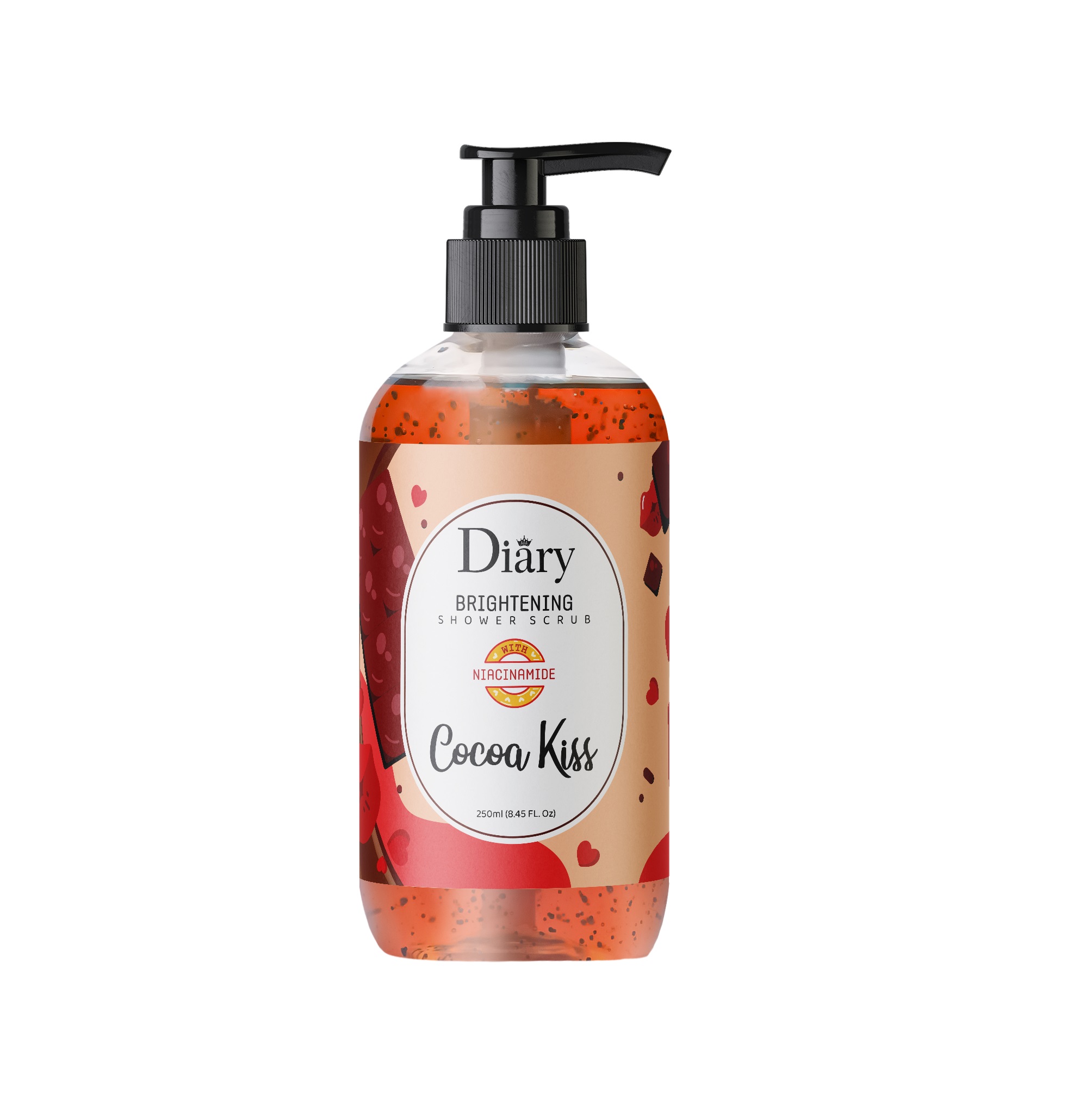 Diary Brightening Shower Scrub Cocoa Kiss