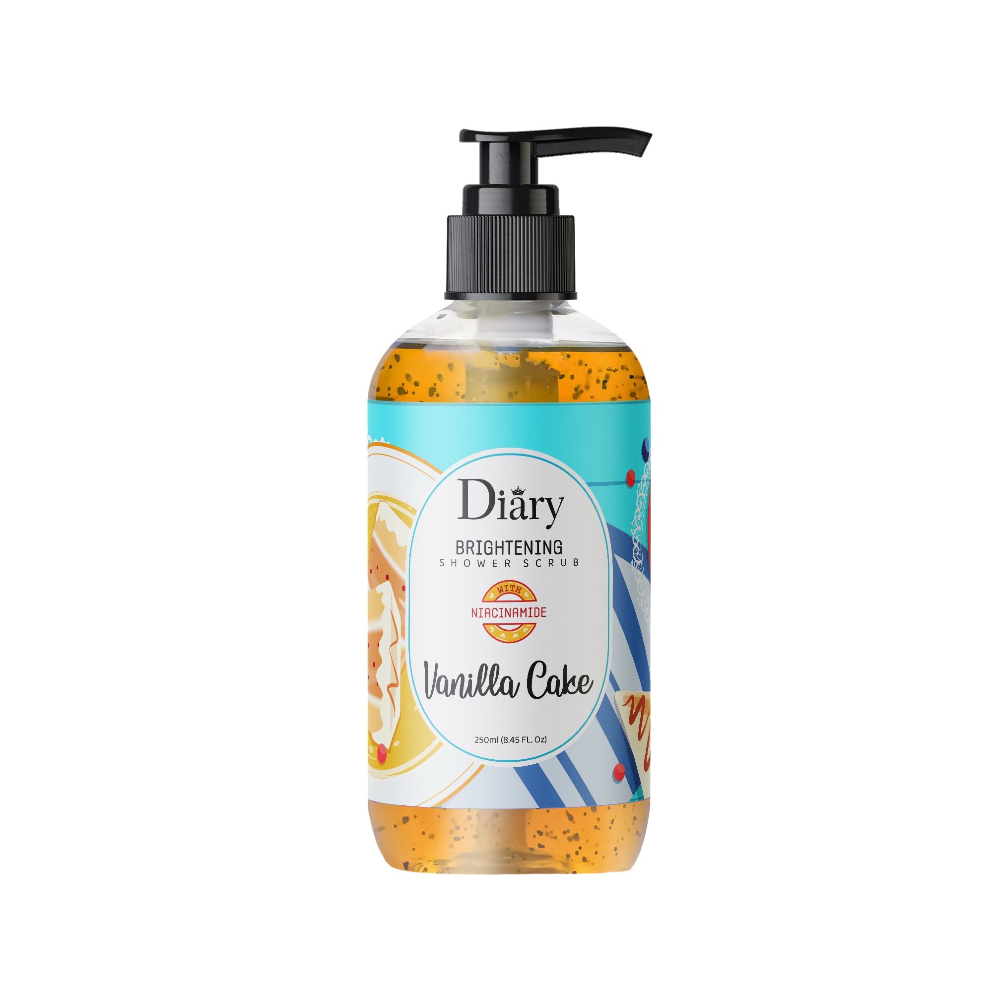 Diary Brightening Shower Scrub Vanila Cake