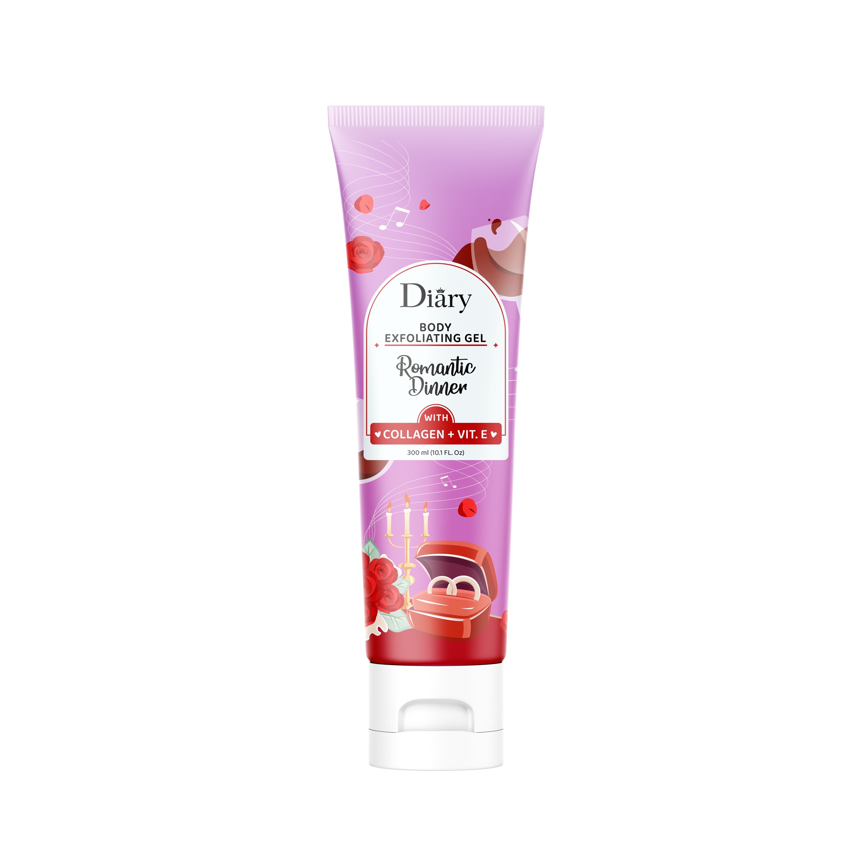 Diary Exfoliating Body Gel Romantic Dinner