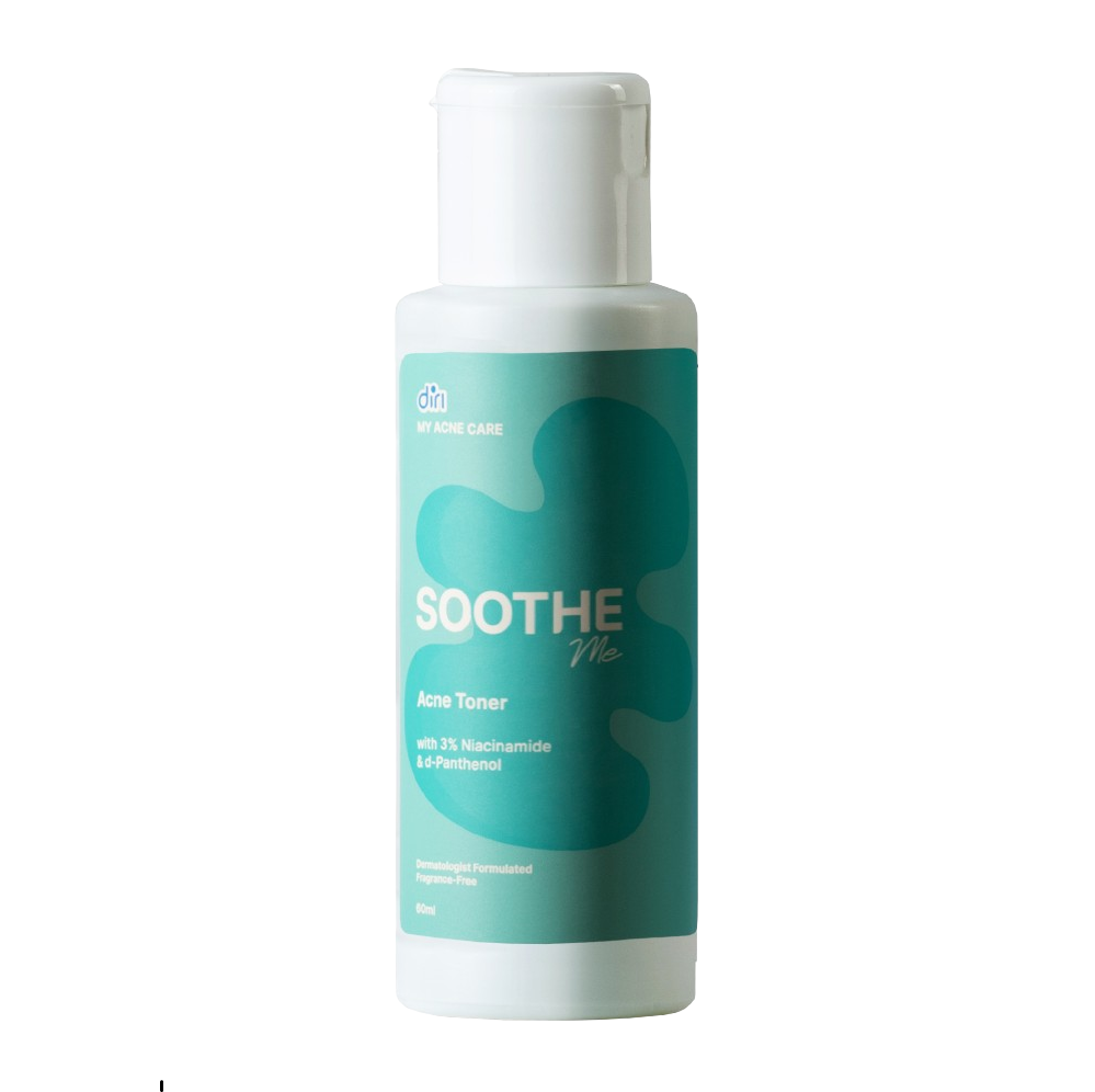 SootheME Acne Toner with 3% Niacinamide & d-Panthenol