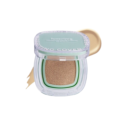 Luxcrime Perfecting Cover Cushion: Velvet Matte SPF 50 PA+++ N00