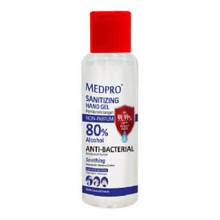 Medpro Sanitizing Hand Gel 80% Alcohol 