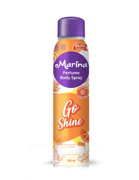 Marina Perfume Body Spray Go Shine