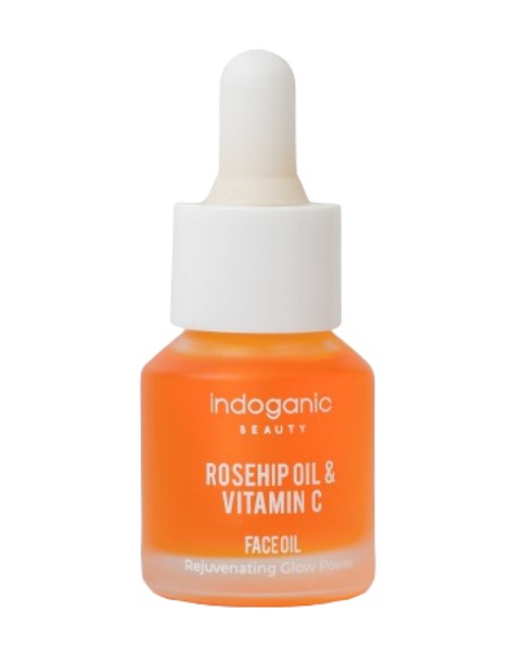Indoganic Rosehip Oil and Vitamin C Face Oil 