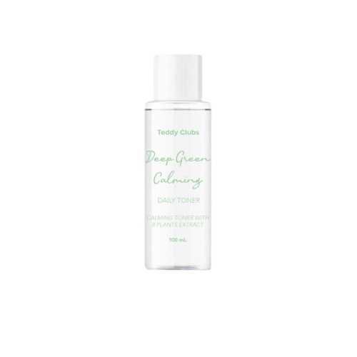 Teddy Clubs Deep Green Calming Daily Toner 