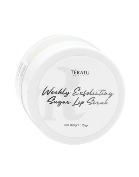 Teratu Beauty Weekly Exfoliating Sugar Lip Scrub 