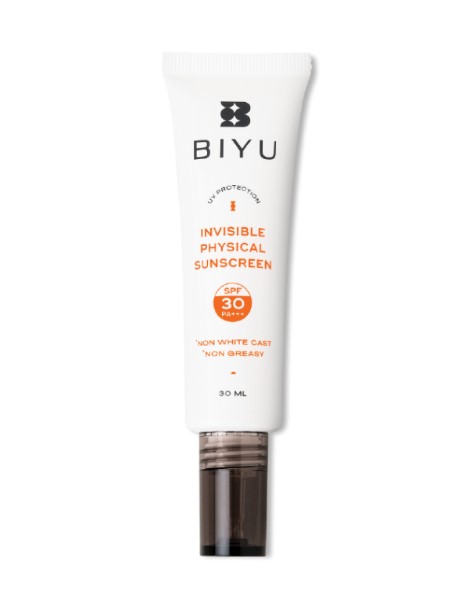 BIYU  Invisible Physical Sunscreen SPF 30 PA +++ 