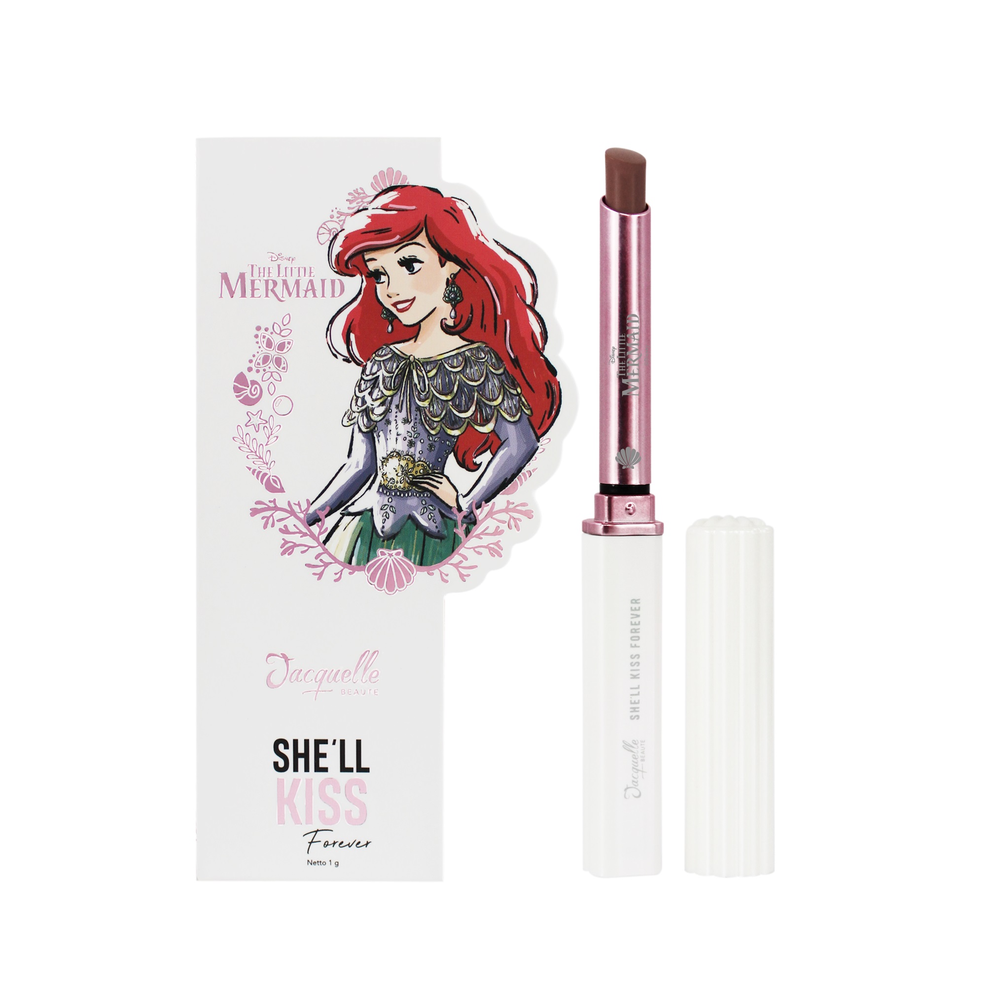 Jacquelle She'll Kiss Forever Disney Princess Ariel Edition Latte