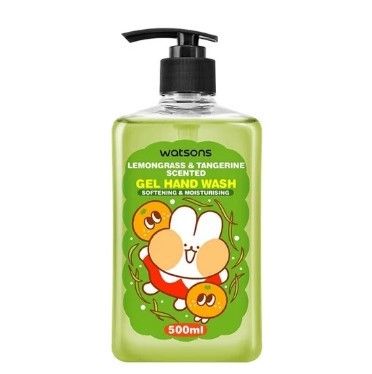Watsons Gel Hand Wash Lemongrass & Tangerine