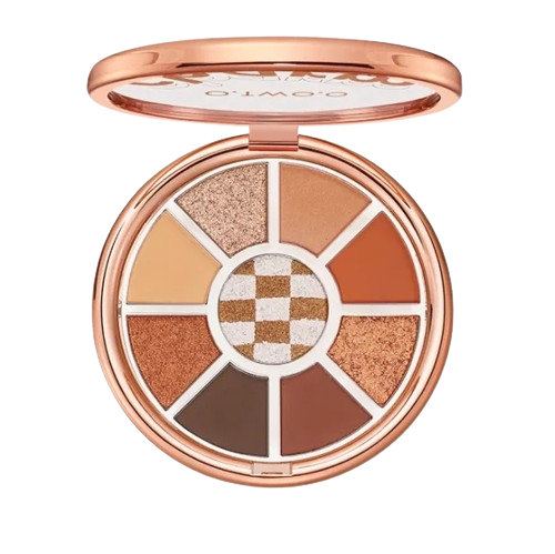O.TWO.O Love Mark 9 Color Eyeshadow Palette Sunset Dunes