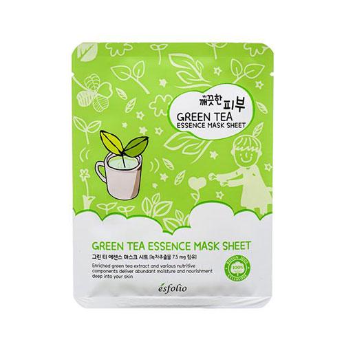 Esfolio Green Tea Essence Sheet Mask 