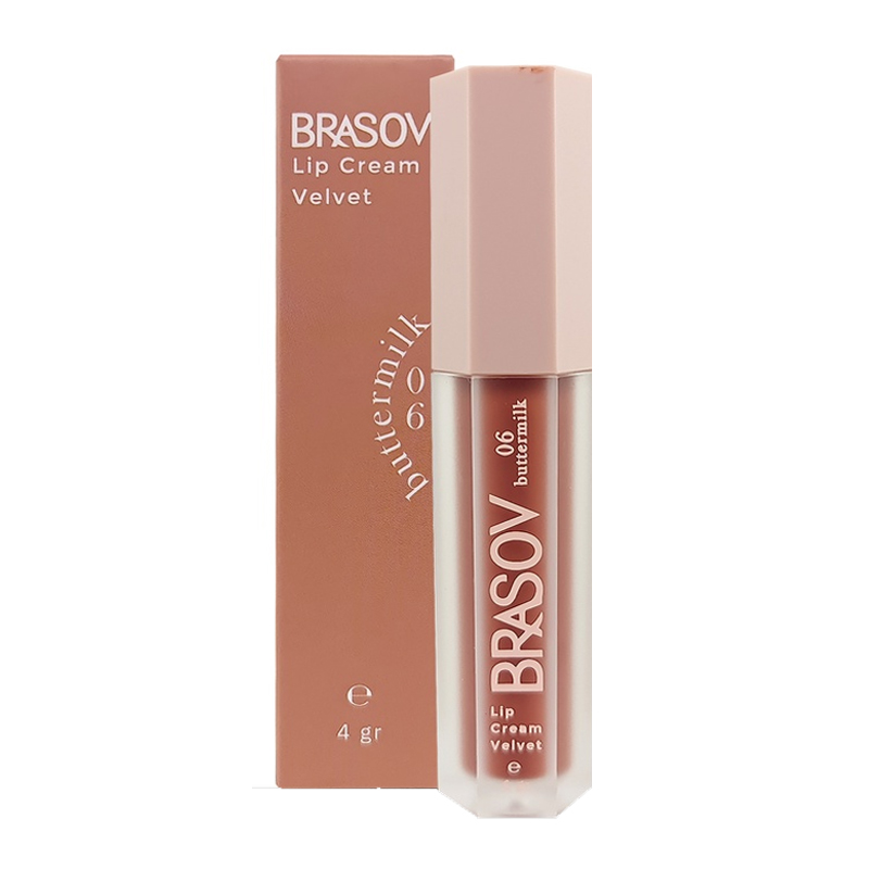 BRASOV Lip Cream Velvet 06 Buttermilk