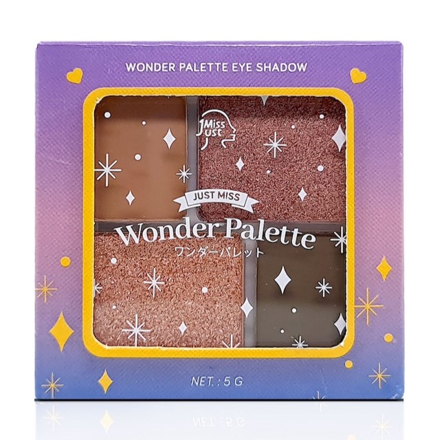 Just Miss Cosmetics Wonder Palette Eye Shadow 02 Girls Night Out