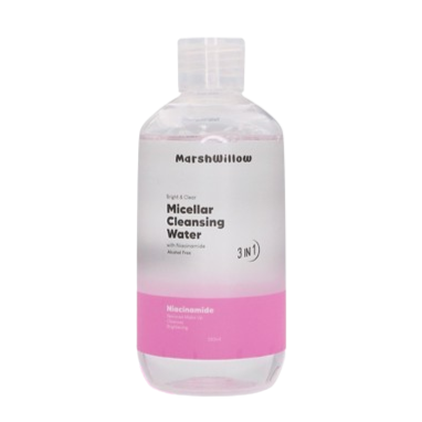Marshwillow Bright and Clear Micellar Cleansing Water Niacinamide